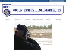 Tablet Screenshot of oruk.fi